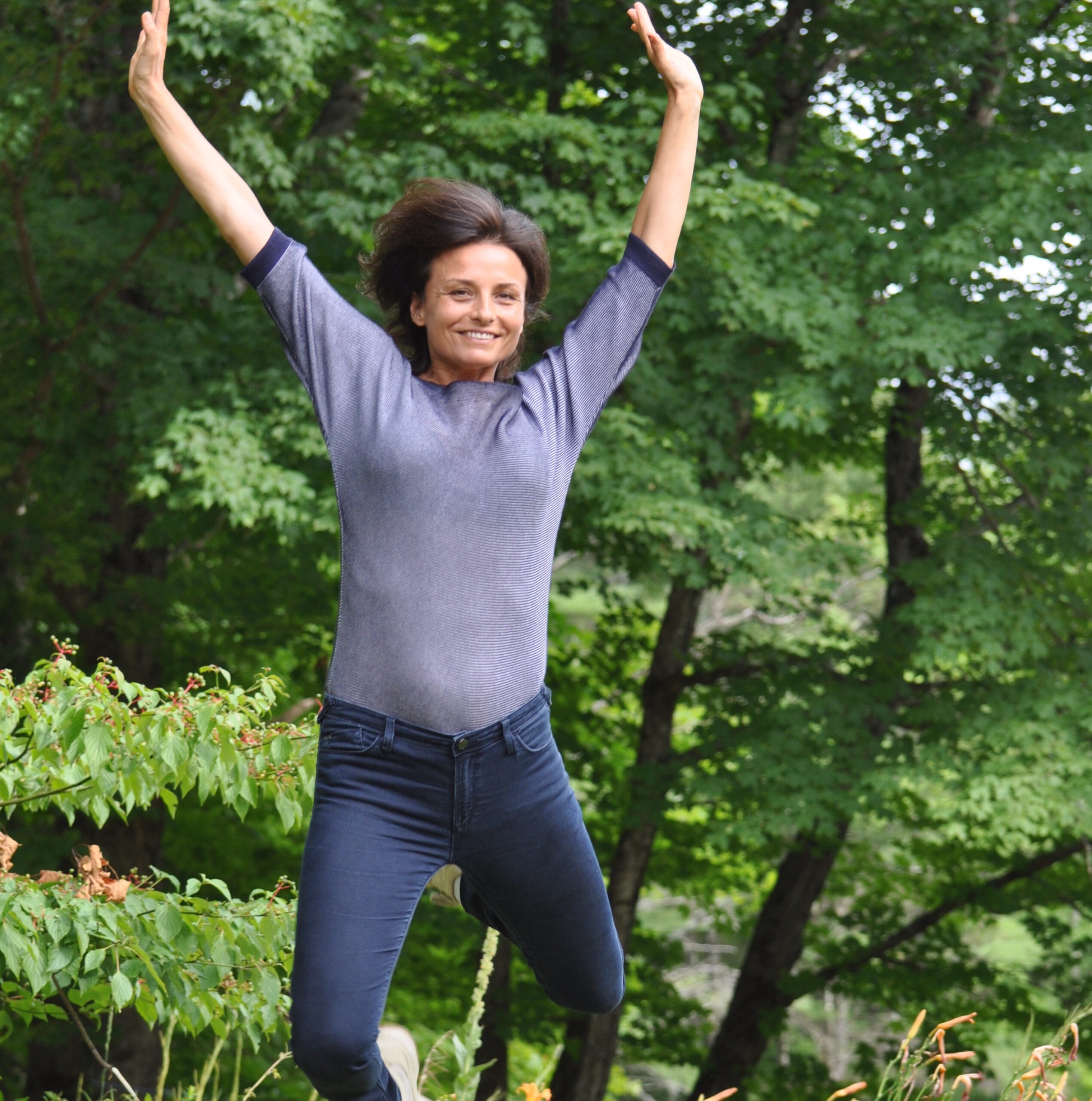Tash Palladino Jumping Tash Palladino jumping in the air